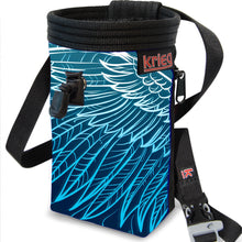 Load image into Gallery viewer, Wings feather Chalk Bag Krieg climbing chalkbag
