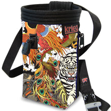 Load image into Gallery viewer, Tiger forest Chalk Bag Krieg climbing chalkbag
